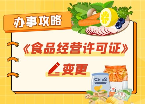 辦事攻略 | 食品經(jīng)營許可證變更怎么辦？點擊get辦理指南
